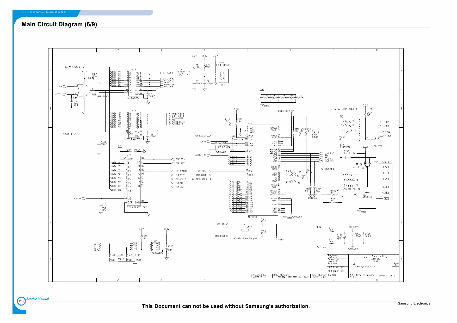 Samsung Laser-Printer ML-2250 2251N 2252W Parts and Service Manual-6